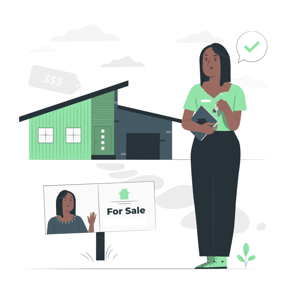 Real estate agent using Lead2Done Real estate CRM for lead management.