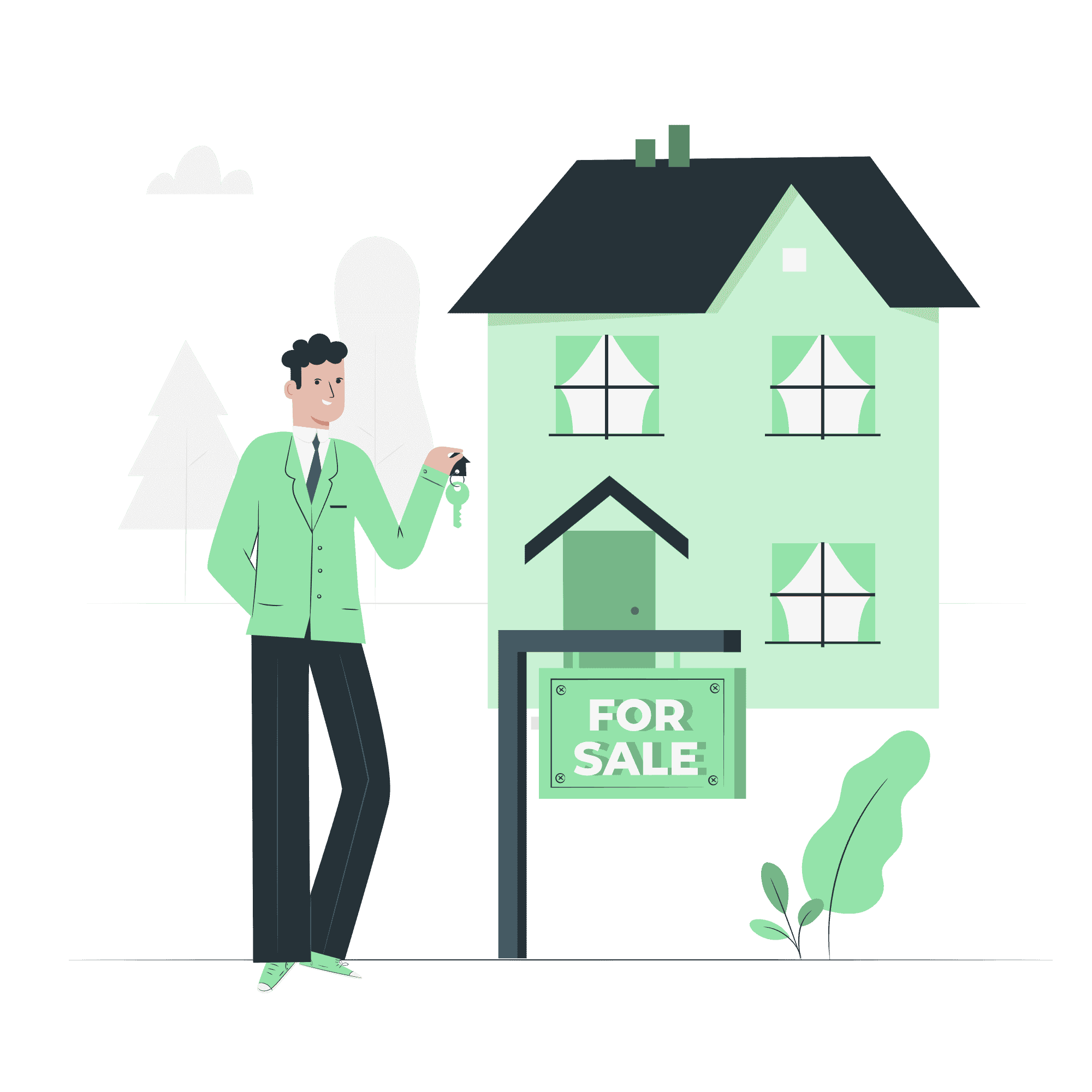 happy Realtor using Lead2done real estate CRM