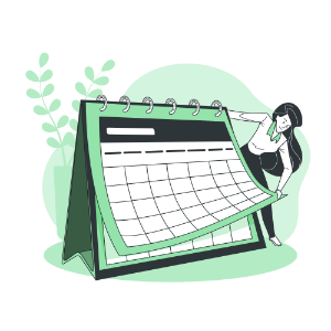 Real estate CRM calendar interface for scheduling appointments and lead follow-ups.