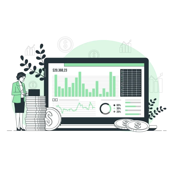 A real estate investment team uses a CRM dashboard to analyze property data and investor relations, highlighting the role of a real estate investment CRM in modern firms.