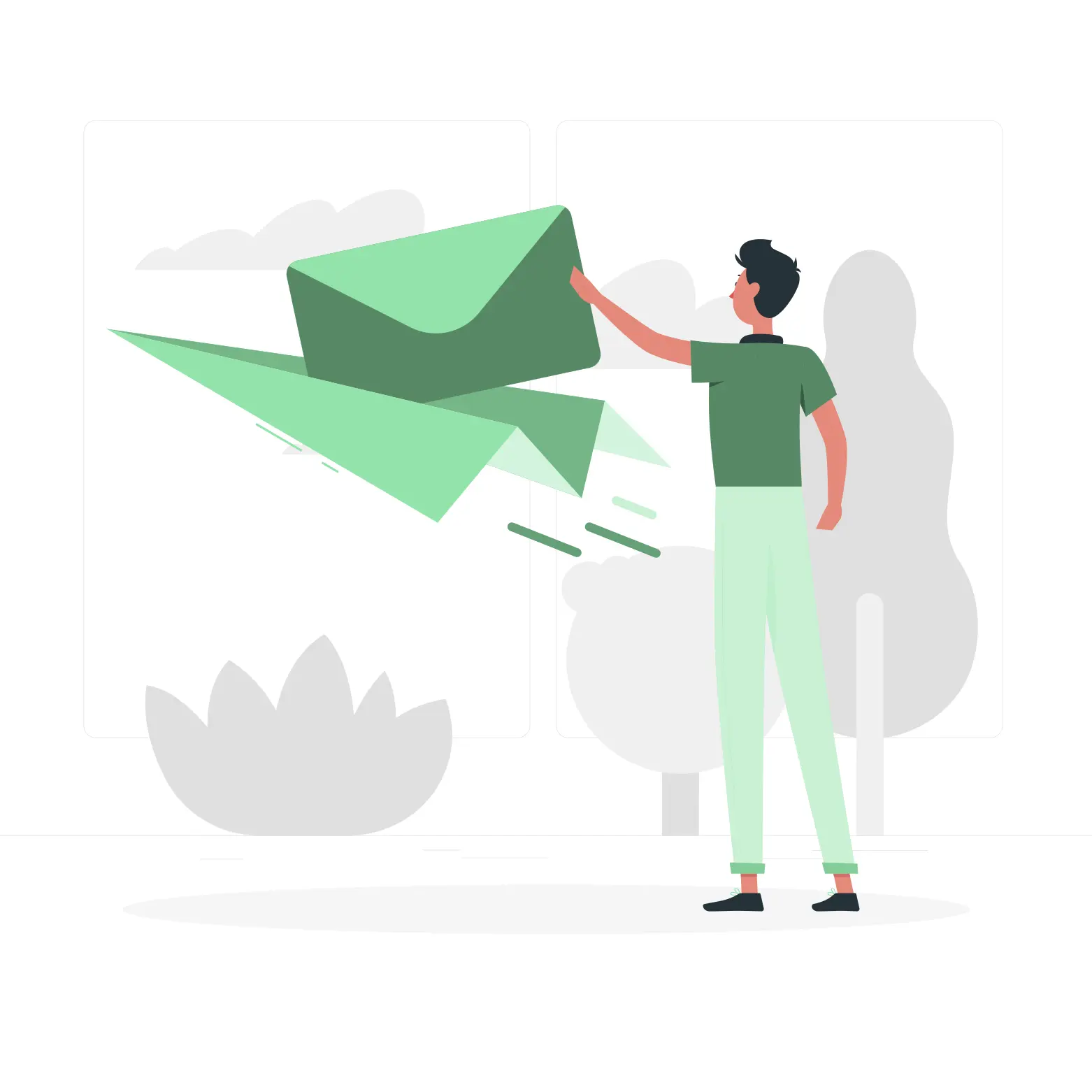 real estate agent building a real estate email drip campaign to nurture leads